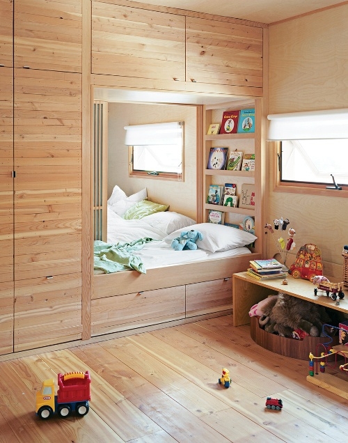 dormitorio-niños-madera-empotrado
