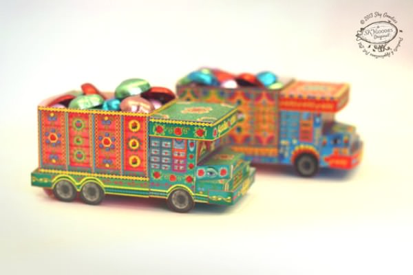 DIY Paper Indian Truck Toy - Sky Goodies