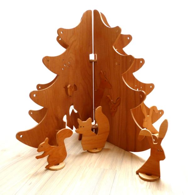 Wooden Forest Toy by Lesna Vesna, Dawanda