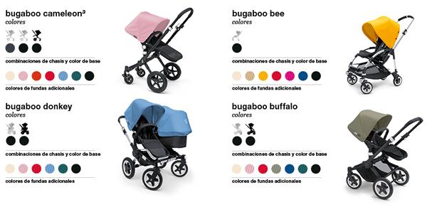 Guía Bugaboo - fundas de colores Bugaboo