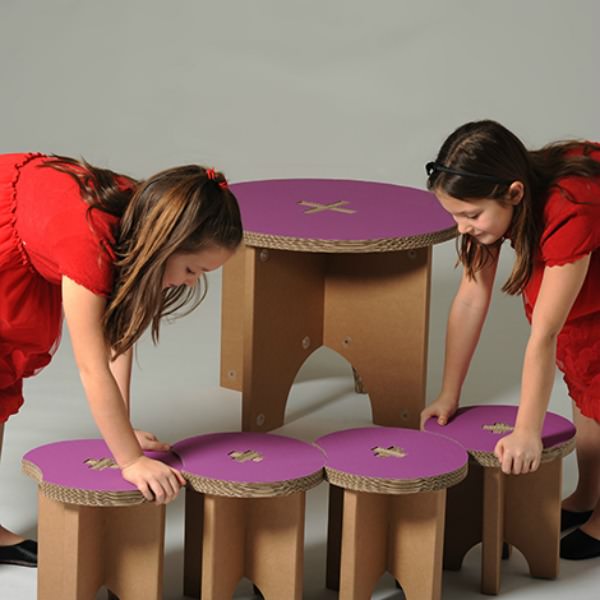 Grape Stools by Eco + You