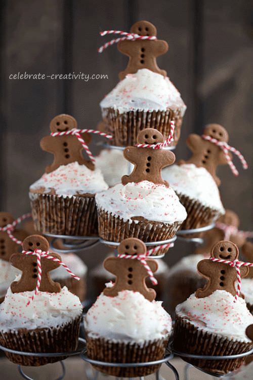 tarta-cupcakes-navidad-niños