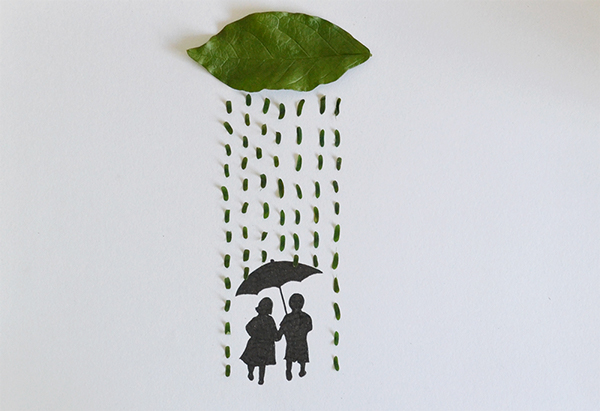 arte-con-hojas-diy-lluvia