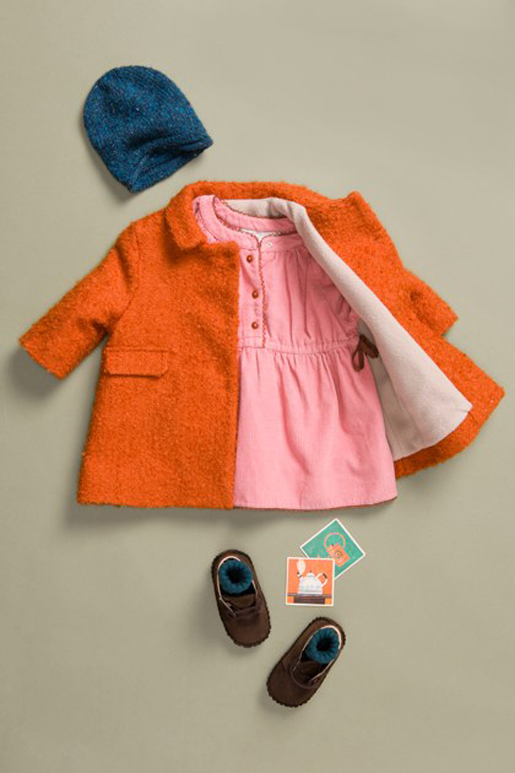 caramel-moda-bebe-abrigo-naranja
