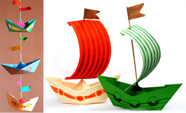 manualidades-infantiles-barcos-origami