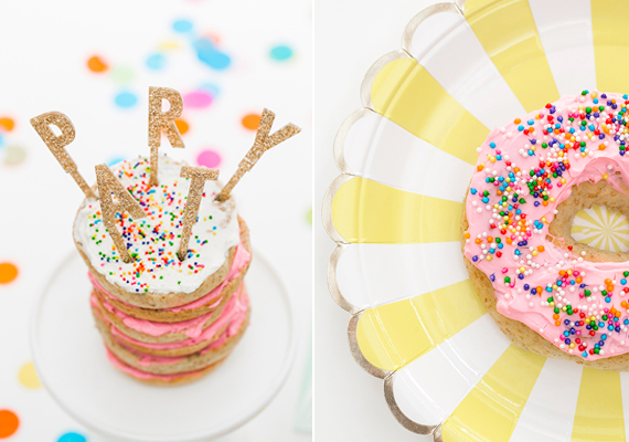 donuts decorados para fiestas con niños
