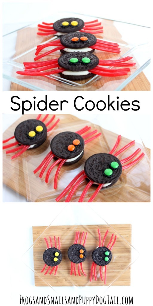 spider cookies halloween niños