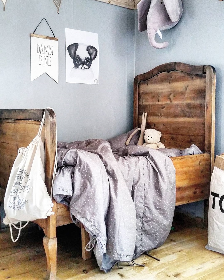 habitacion-infantil-instagram-cama-madera