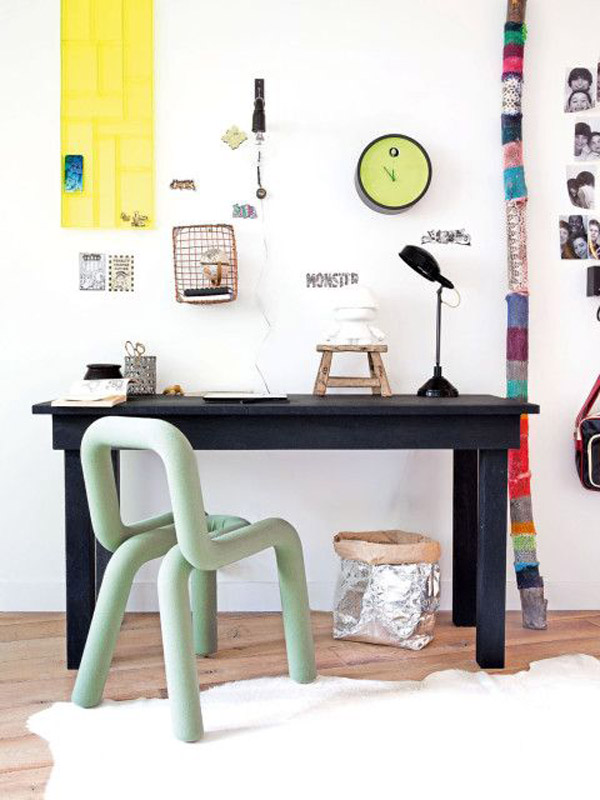 children's desk-with-design chair