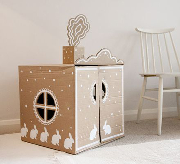 playhouse cardboard