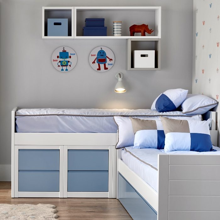 Capataz empujar autoridad Dormitorios infantiles Made in Spain de Garabatos - DecoPeques